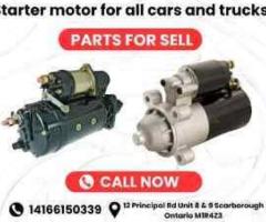 Starter motor for all cars and trucks