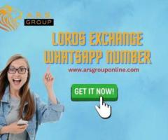 Lords Exchange Whatsapp Number To Win Big Amount