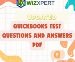 quickbooks test questions and answers pdf Latest - 1