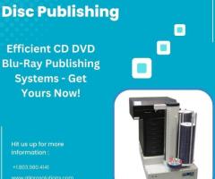 Efficient CD DVD Blu-Ray Publishing Systems - Get Yours Now!