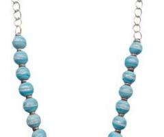 Buy Small beaded with chain Necklace in Agra - Aakarshans