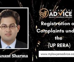 Registration of Complaints under the Uttar Pradesh Real Estate  Act