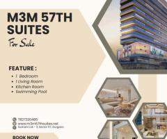 Dream Home Alert! 1 BHK Duplex Apartment in M3M 57th Suites, Gurgaon