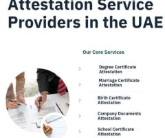Document Attestation Services in UAE