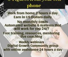 Work from home Earn in US Dollars