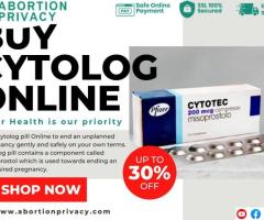 Buy Cytolog pill online ending an undesired pregnancy safely at home