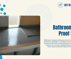 Bathroom Waterproof Service in Hyderabad