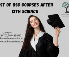 List of B.Sc. Courses After 12th Science