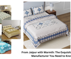 From Jaipur with Warmth: The Exquisite Blanket Manufacturer You Need to Know