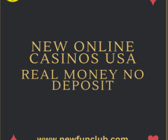 New Online Casinos USA Real Money no Deposit - 1