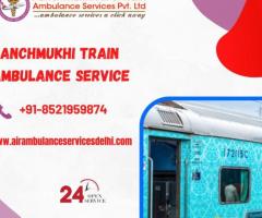 Take Panchmukhi Train Ambulance Service in Ranchi with Top-class ICU Facilities - 1