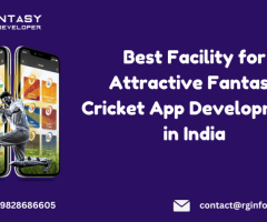 Best Facility for Attractive Fantasy Cricket App Development in India - 1