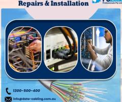 Business Fiber Cable Installation - 1