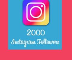 Buy 2000 Instagram Followers For Insta Profile