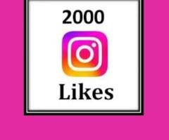 Buy 2000 Instagram Likes For Quick Reach