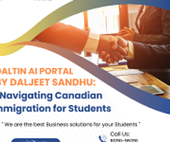 Daltin AI Portal by Daljeet Sandhu: Navigating Canadian Immigration for Students