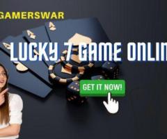 Try Lucky 7 Game Online TO Win Real Cash