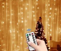 New Year's Curtain LED Lights