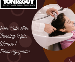 Hair Cuts For Thinning Hair Women | Toniandguyindia