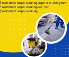 Residential Carpet Cleaning Experts in bellingham an Oxi Fresh for Deep Clean