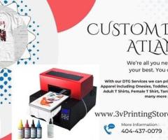 Premium DTG Printing Services in Atlanta - Get Quality Prints at 3V Printing Store