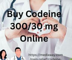 Buy Codeine  300/30 Mg Online at Medixway