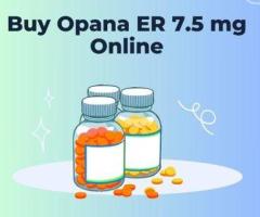 Buy Opana ER 7.5 mg Online up to 70% Discount