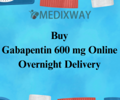 Buy Gabapentin 600 mg Online Overnight Delivery