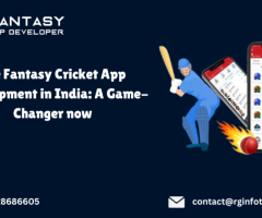 The Fantasy Cricket App Development in India: A Game-Changer now