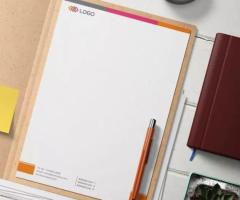 Unleash Professionalism with Expert Letterhead Printing Services!
