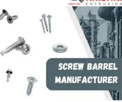 Bimetallic Screw  Barrel Manufacturer | Radhe Krishna Exports