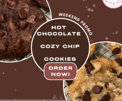 Buy Hot Chocolate Cozy Chip Cookies in California - The Magic Crumb - 1