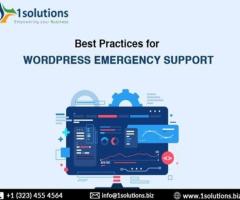 Best Practices for WordPress Emergency Support