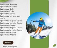 Alquiler snow España