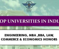 Top Universities in India Charting Success