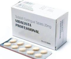 Buy Vidalista Professional 20mg tablets online | Tadalafil 20mg