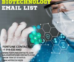 Biotechnology Industry Email List - Fortune Contacts - 1
