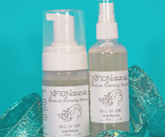 Custom Blossom Foaming Mousse: Hydrate & Define with NF10 Naturals - 1