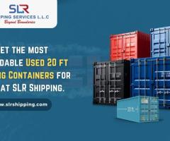 Affordable Storage with Used 20ft Shipping Containers