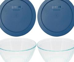 Upgrade Your Kitchen with High-Quality Glass Mixing Bowls with Lids - 1