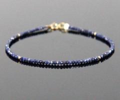 Deep Blue Sapphire Bracelet