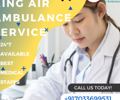 Air Ambulance Service in Allahabad by King- Relatively Low-Cost - 1
