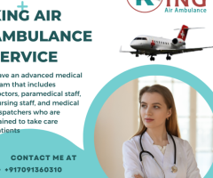 Air Ambulance Service in Siliguri by King- Get A Medical Transportation