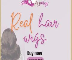 Real Hair wigs Buy now