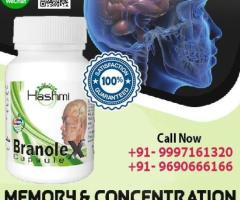 Improve Memory and concentration with Branole X Capsule