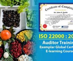 ISO 22000 Auditor Training Online - 1