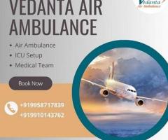 Book The Best Transportation By Vedanta Air Ambulance Services In Gorakhpur