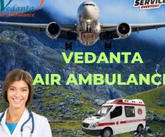 Pick Vedanta Air Ambulance Services In Jamshedpur With Trained  Medical Staff - 1