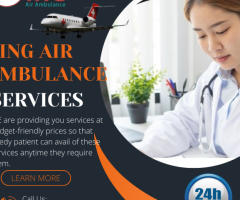 Expert Medical Team Air Ambulance Service in Patna by King - 1