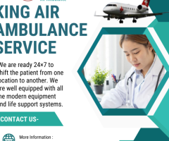 Trustworthy Air Ambulance Service in Mumbai by King - 1